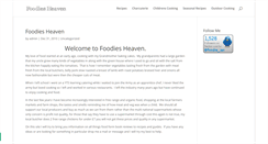 Desktop Screenshot of foodiesheaven.com